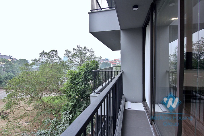 One bedroom apartment in To Ngoc Van street, Tay Ho district for rent.